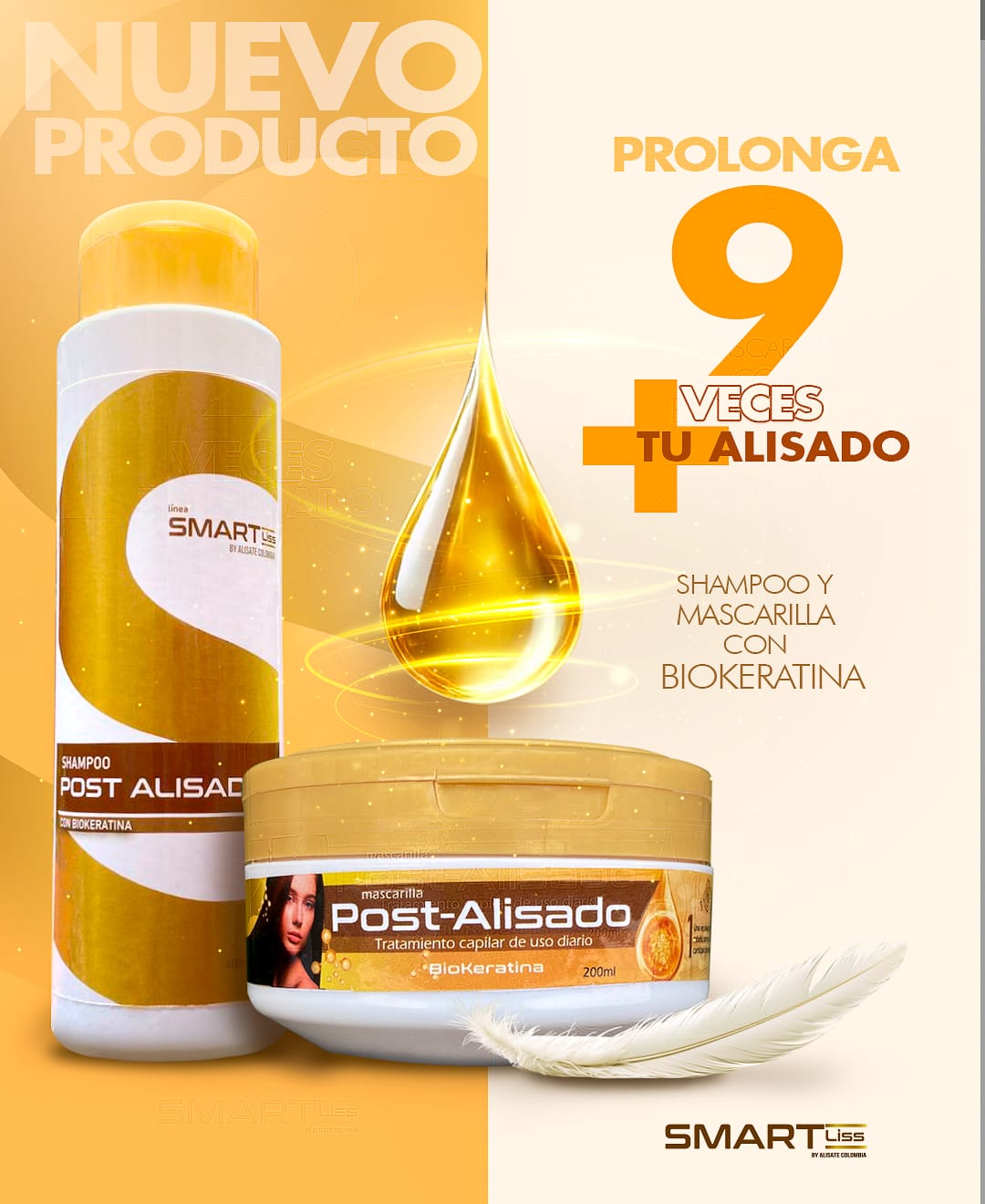 SHAMPOO + MASCARILLA POST ALISADO