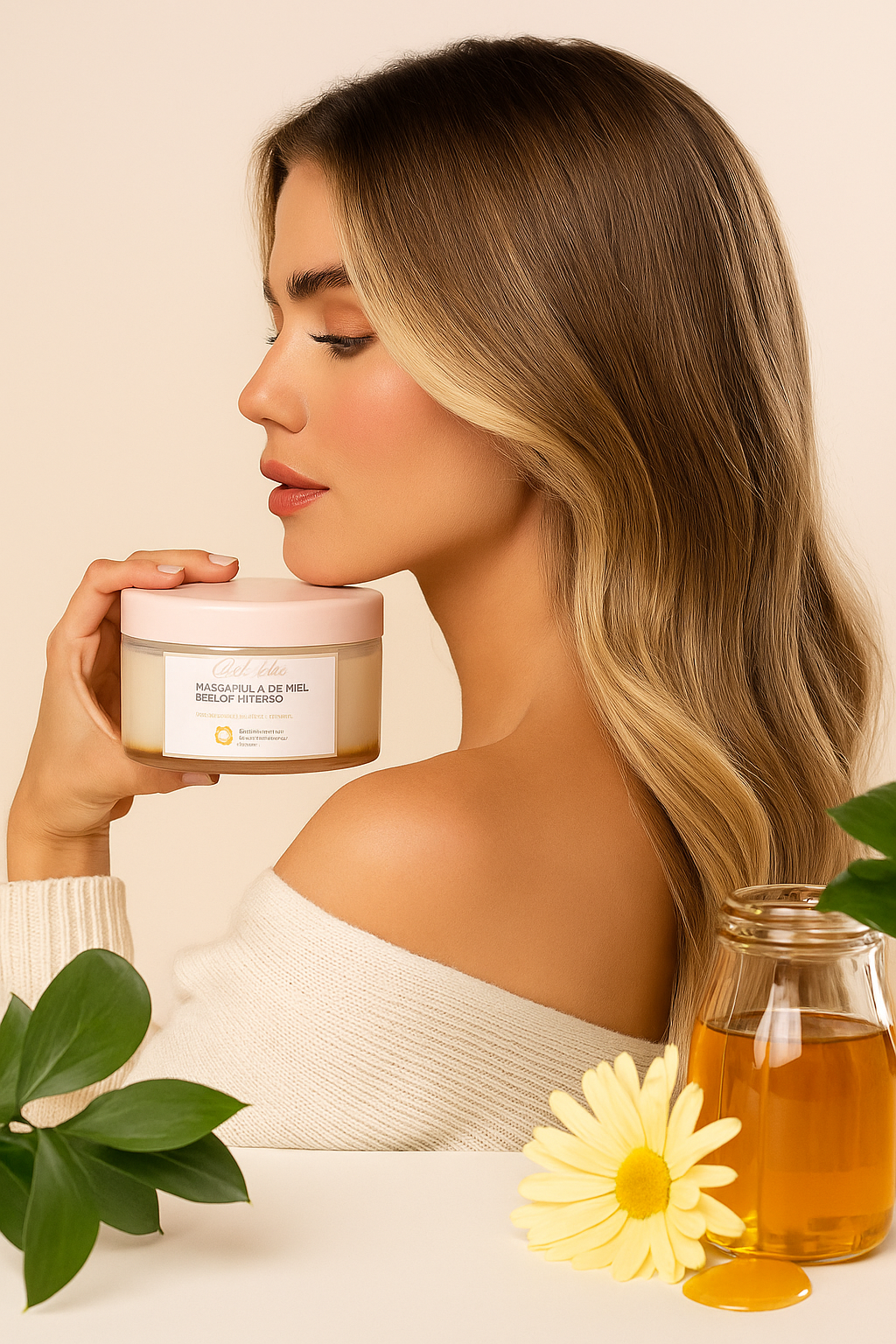 MASCARILLA DE MIEL BRILLO INTENSO