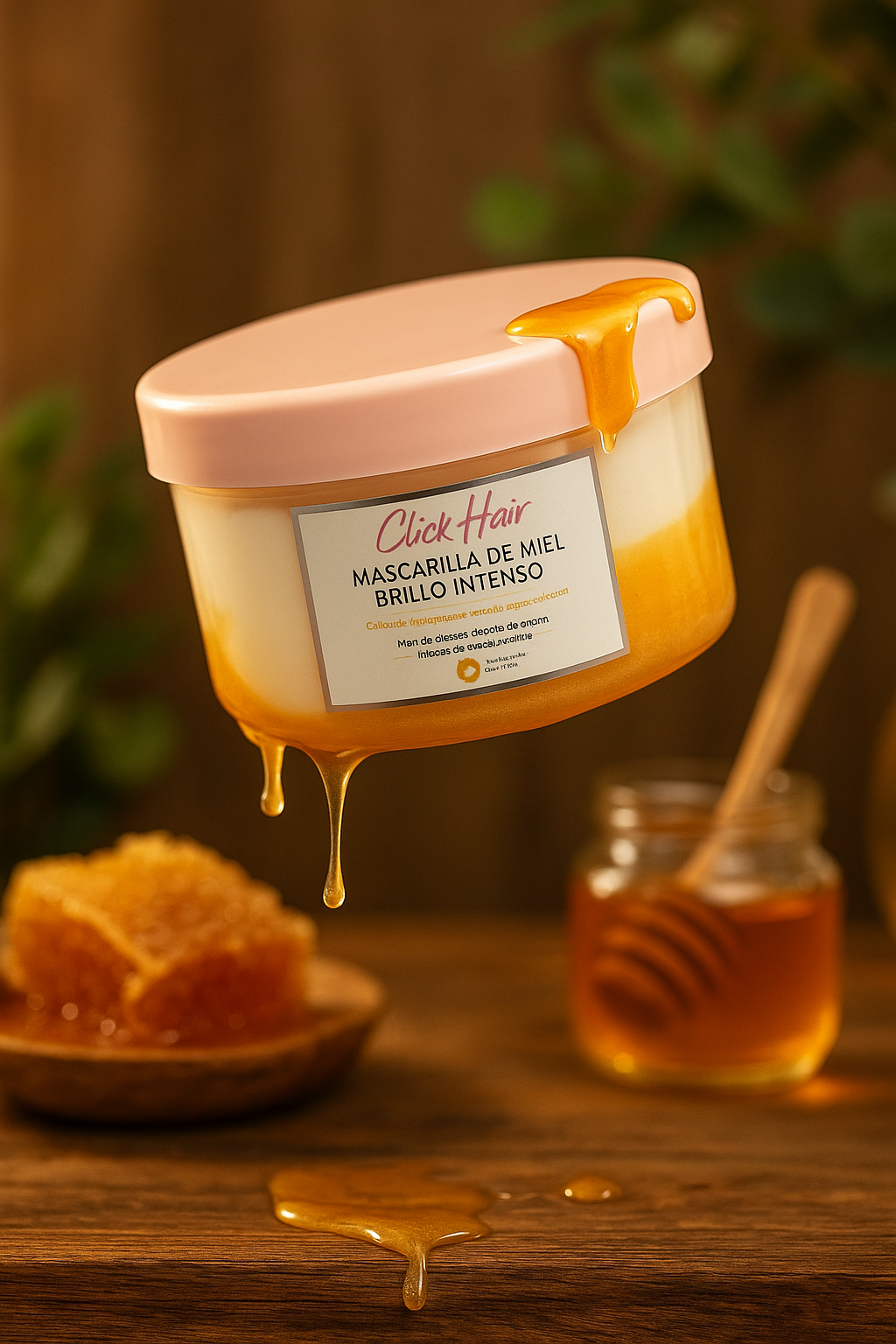 MASCARILLA DE MIEL BRILLO INTENSO