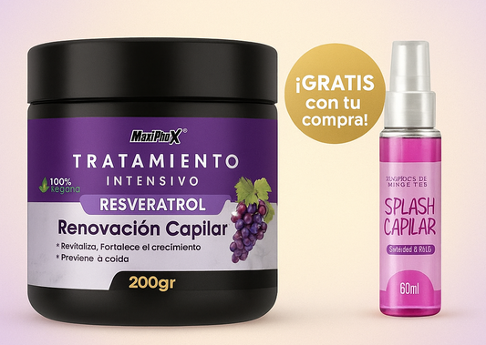TRATAMIENTO INTENSIVO RESVERATROL+ SPLASH CAPILAR